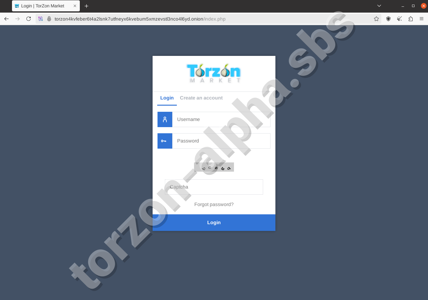 Torzon Darknet Market Login